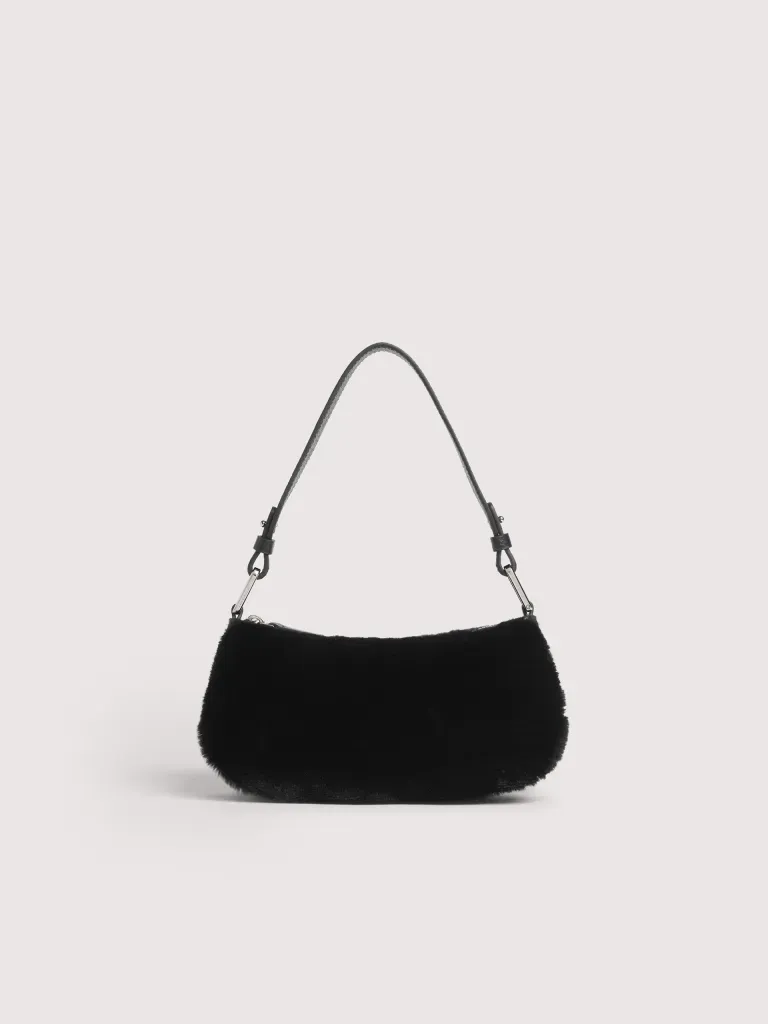 Coccinelle Merveille Synthetic Fur - Nero