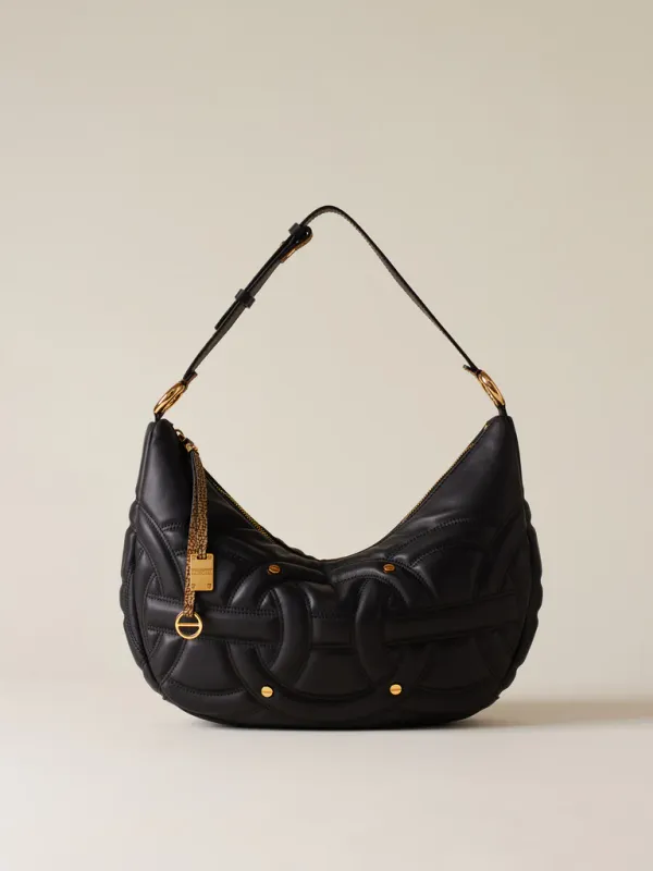 RONDO' BORSA HOBO MEDIUM - NERO