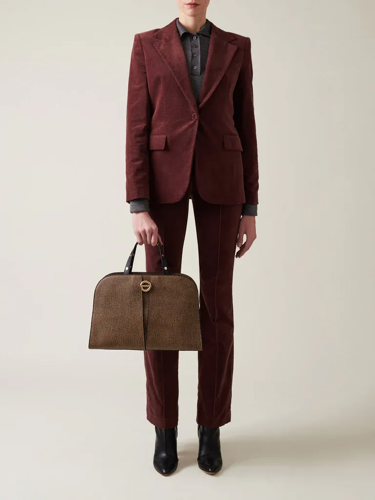 Tulip Bauletto Medio - Tela rivestita op