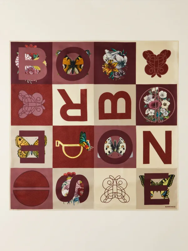 FOULARD DI SETA 90 X 90