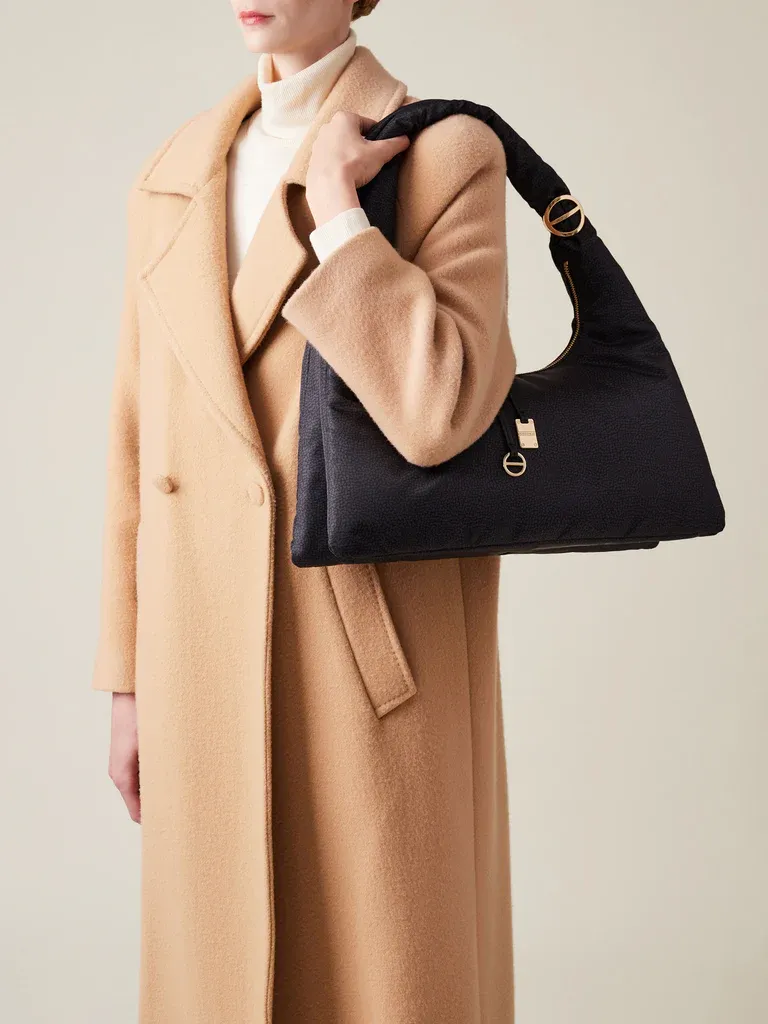 TWINNIE BORSA HOBO LARGE L BLACK