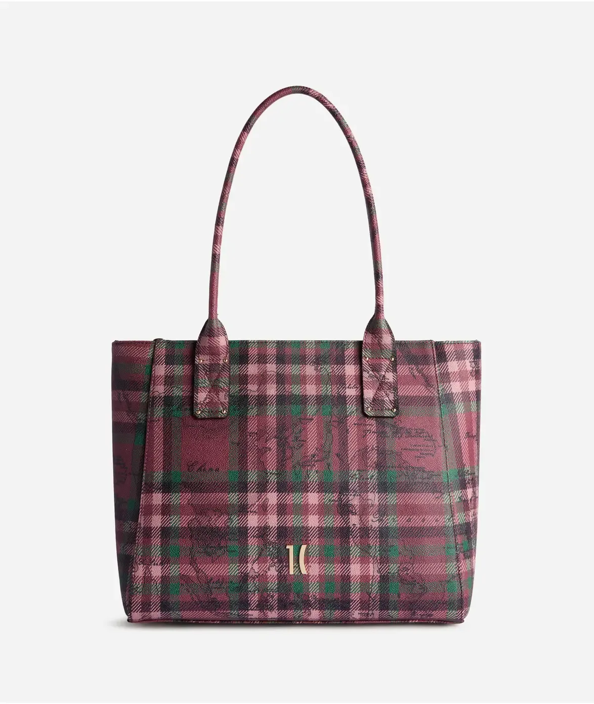 Tartan Borsa Shopping - Rosso Acero