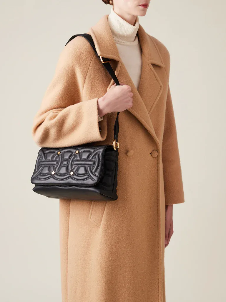 RONDO' BORSA CROSSOVER SMALL- BLACK