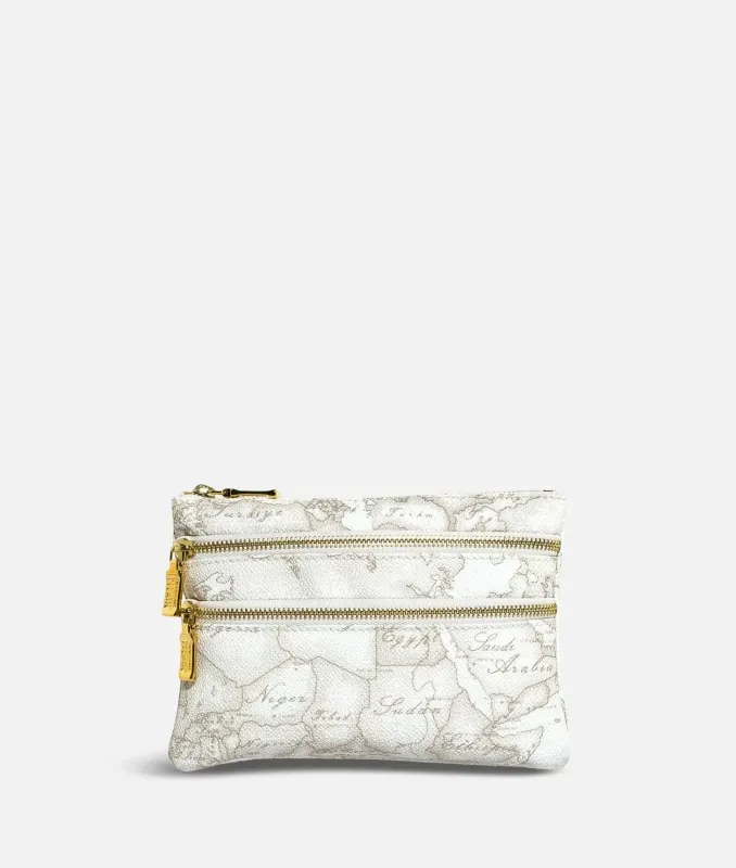 POCHETTE MEDIA CON TASCHE -WHITE