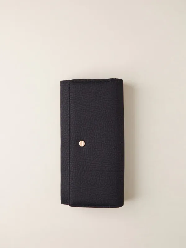 PORTAFOGLIO CON PATTA -DARK BLACK