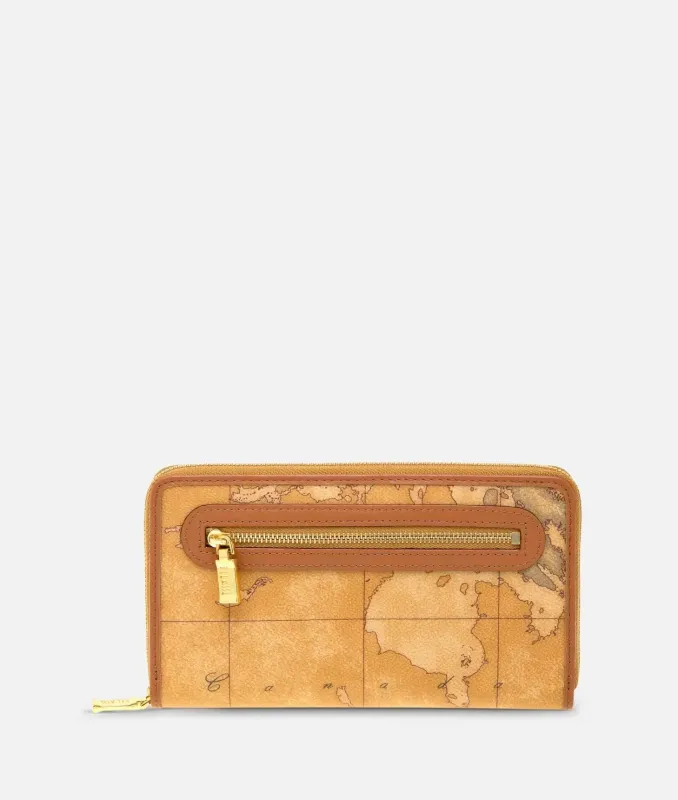 PORTAFOGLIO GRANDE CON ZIP E TASCA