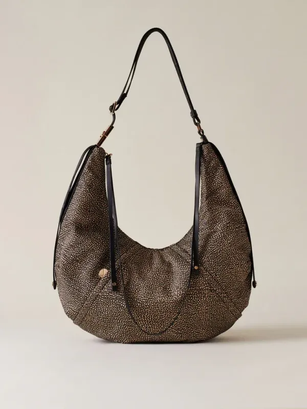 FOLD HOBO MEDIUM -NATURAL BLACK