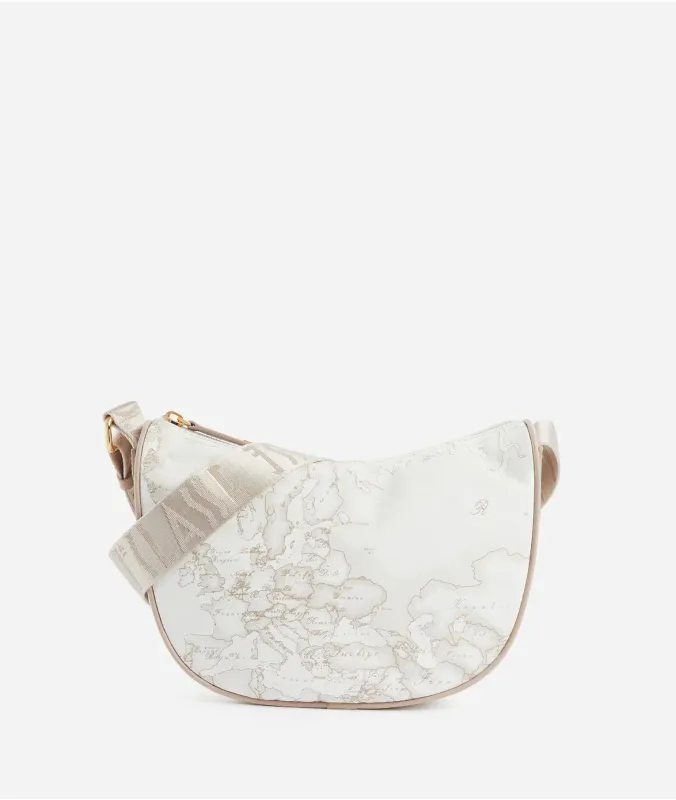 GEO SOFT WHITE TRACOLLA MEZZALUNA PICCOLA