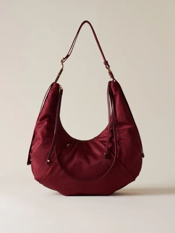 FOLD HOBO MEDIUM -MERLOT