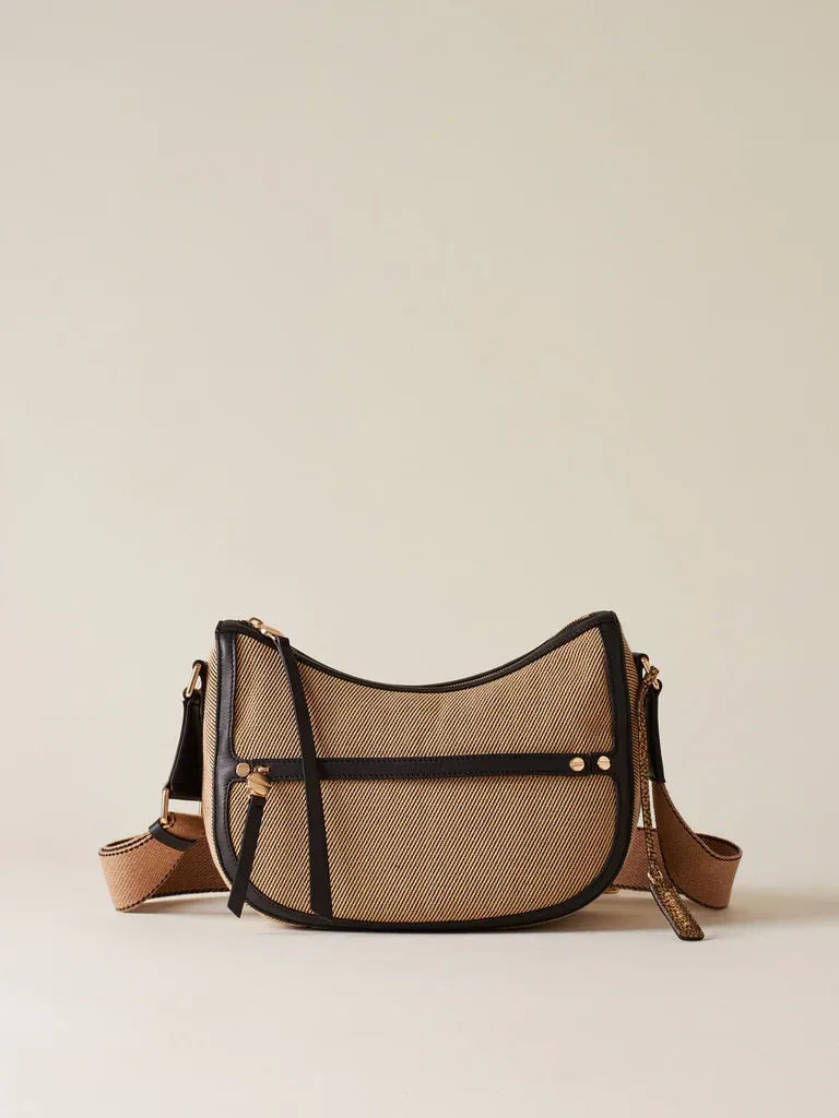 LUNA BAG SMALL - NATURALE/ EBANO