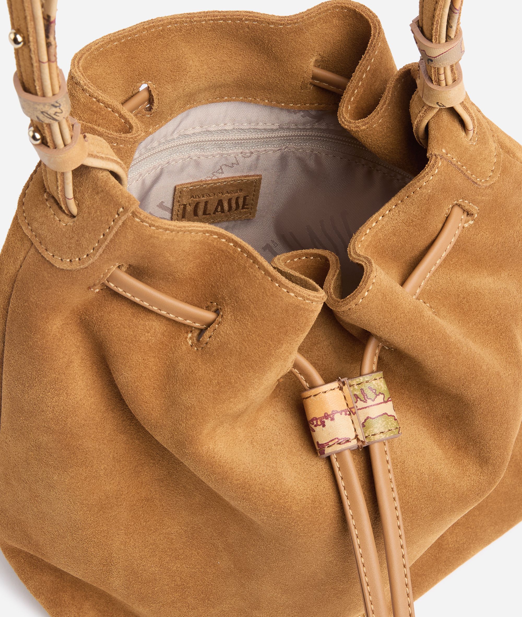 Tribal Leather borsa secchiello - Cuoio