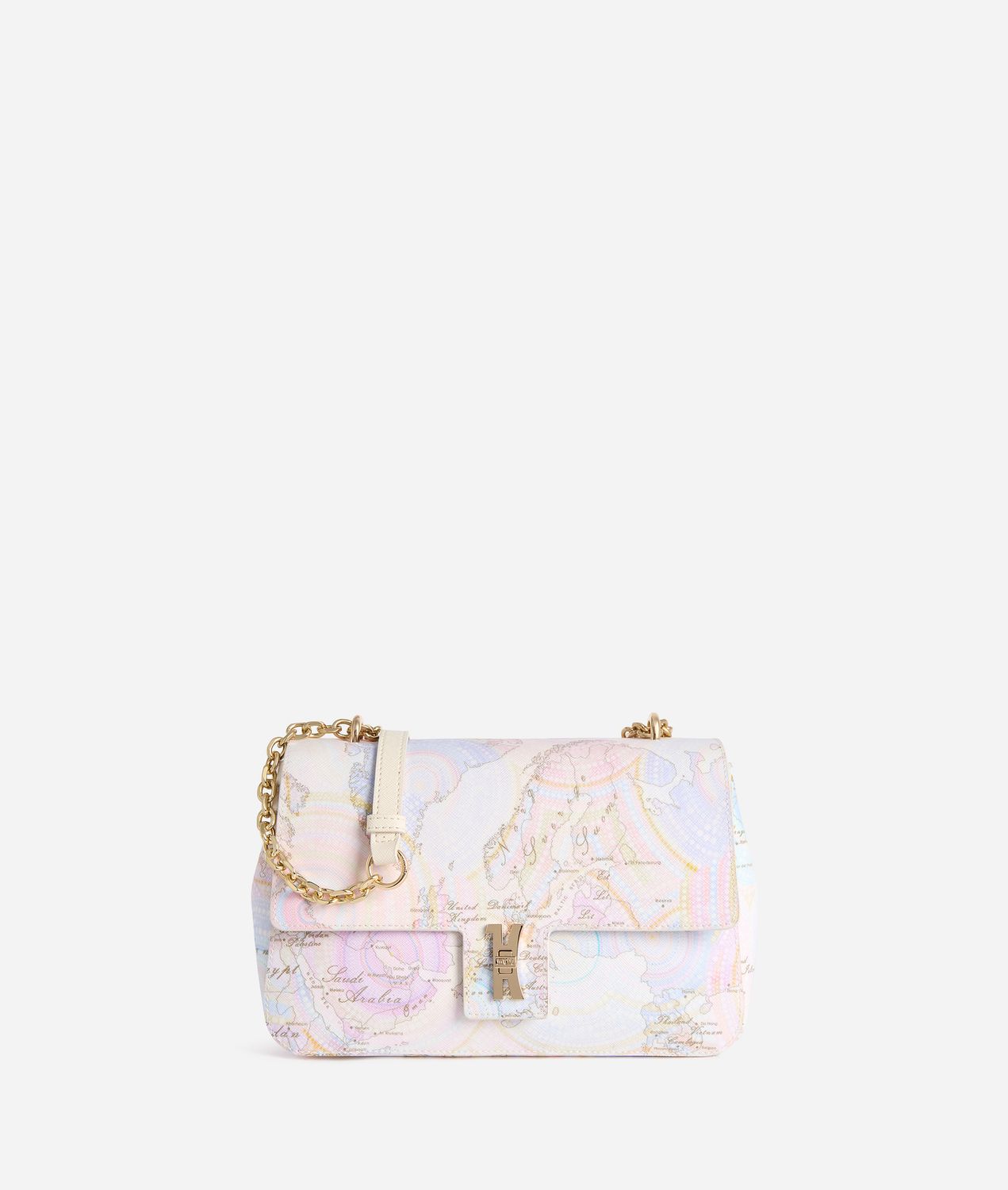 Bay Lock Bag tracolla stampa Geo Dots Art