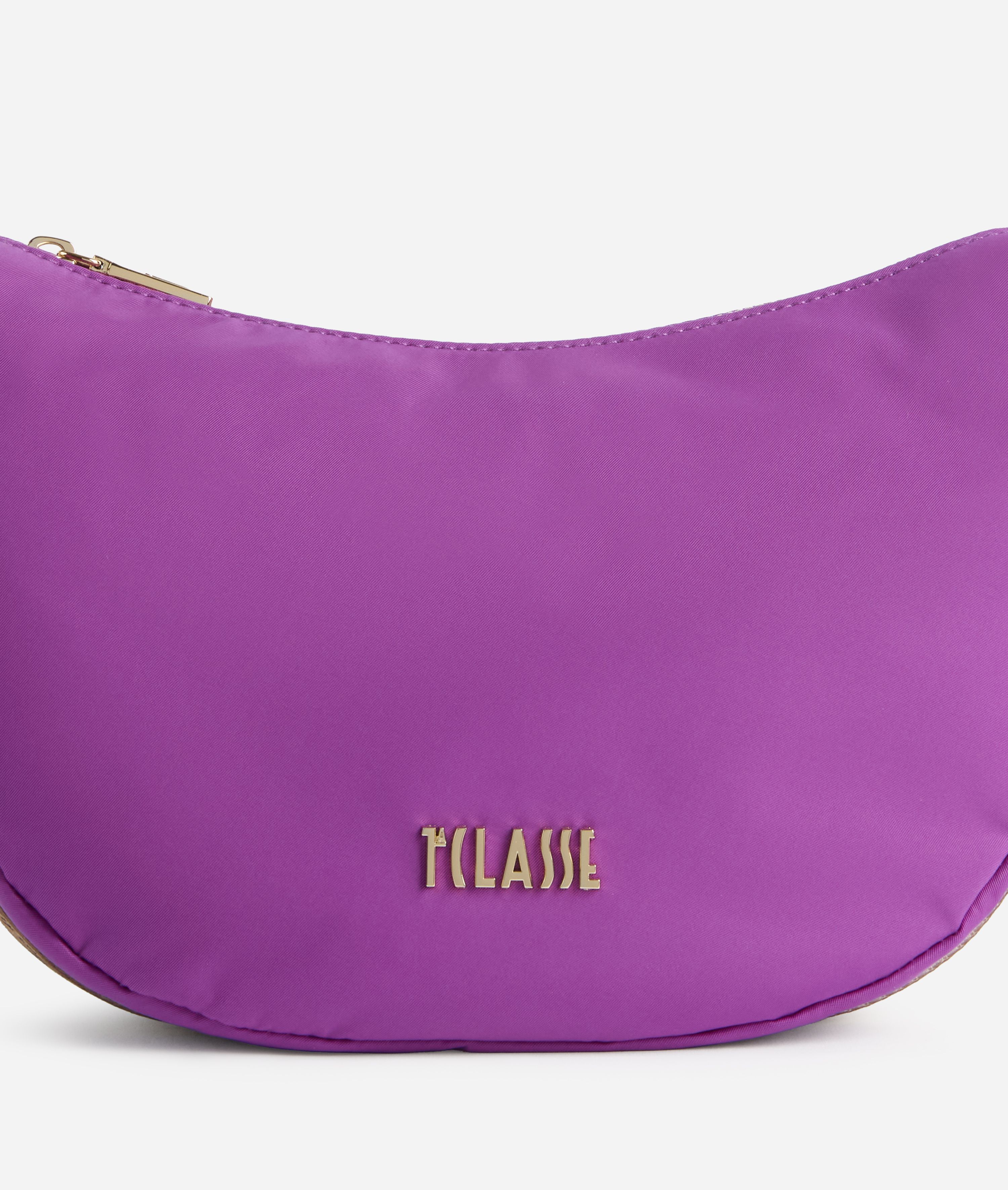 Breeze Nylon tracolla a mezzaluna piccola Lilla