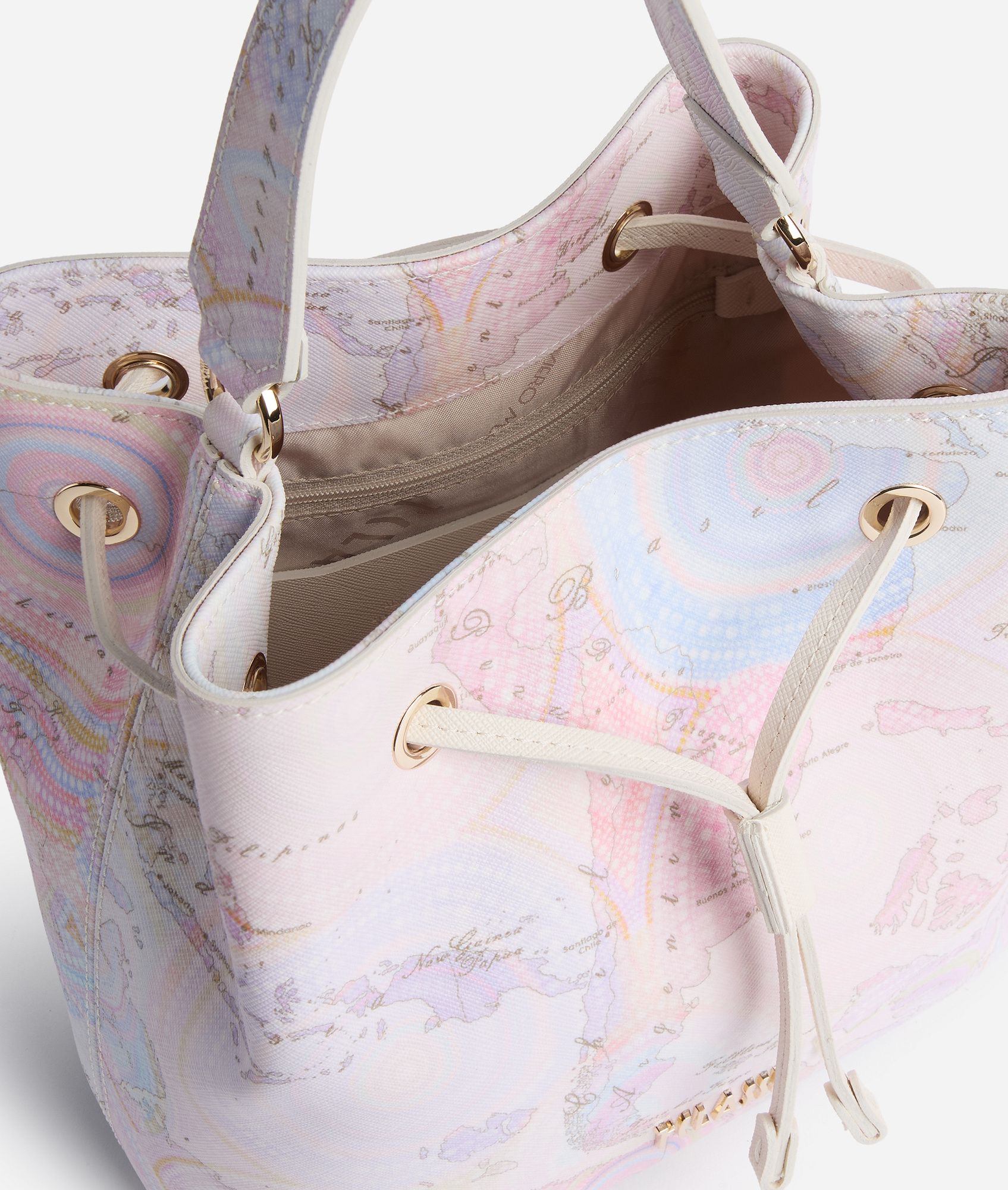 Geo Dots Art borsa secchiello Multicolor