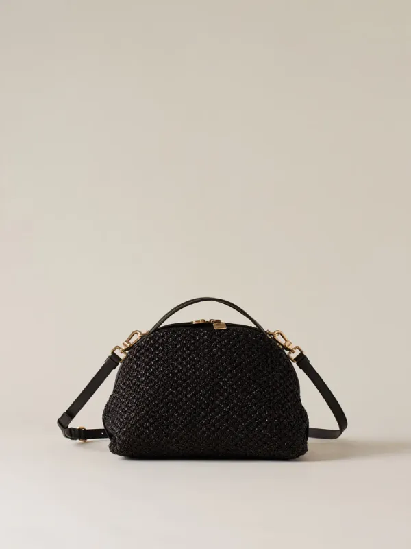 BAULETTO SMALL - TESTA MORO / EBANO