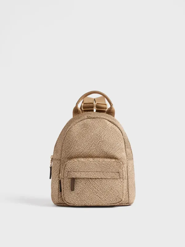 B CLUB ZAINO BEIGE/MARRONE