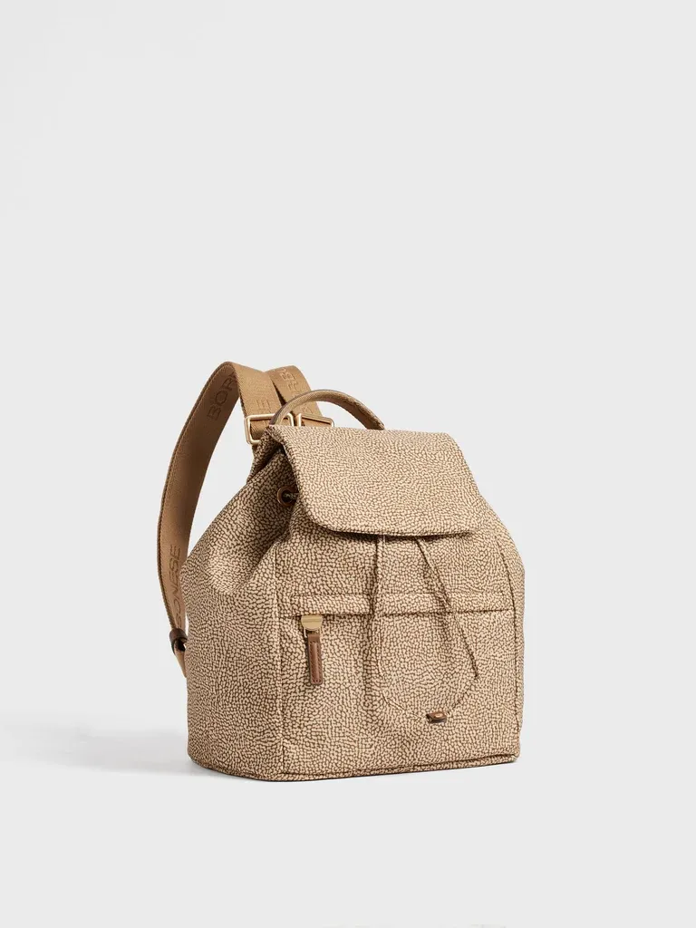 B CLUB   ZAINO BEIGE/MARRONE