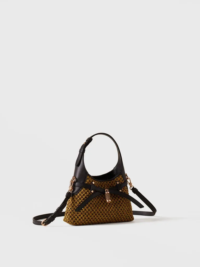 HALO MINI BAG SENAPE/ EBANO