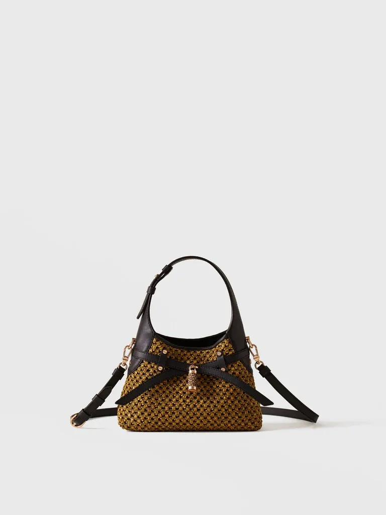 HALO MINI BAG SENAPE/ EBANO