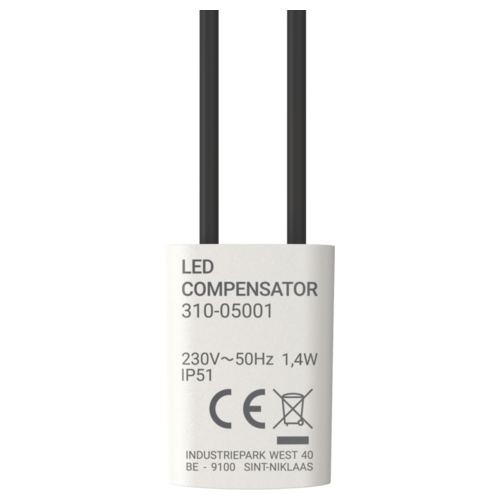 Ledcompensator voor dimmers
Referentiecode
310-05001