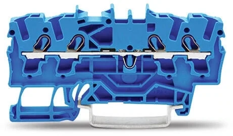 Item no. 2002-1404
4-conductor through terminal block; 2.5 mm²; for Ex e II and Ex i applications; side and center marking; for DIN-rail 35 x 15 and 35 x 7.5; Push-in CAGE CLAMP®; 2,50 mm²; blue Item no. 2002-1404
4-conductor through terminal block; 2.5 mm²; for Ex e II and Ex i applications; side and center marking; for DIN-rail 35 x 15 and 35 x 7.5; Push-in CAGE CLAMP®; 2,50 mm²; blue