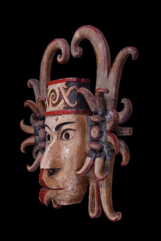 Godenmasker, Kenyah Dayak, Oost-Kalimantan