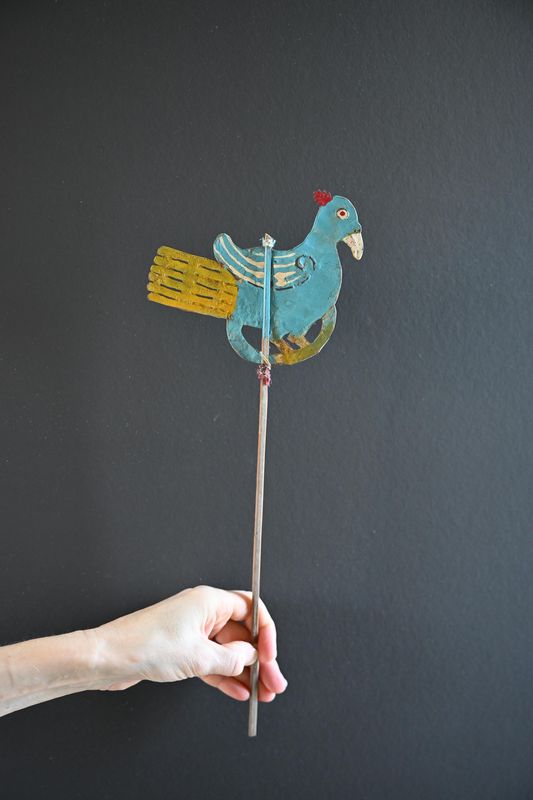 Blauwe vogel
