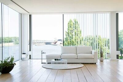 Sofabed Dean tweezit met longchair bedzetel