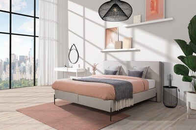 Axelsson Paris vlakke 1-persoons boxspring Axelsson Mundo Paris vlakke 1-persoons boxspring