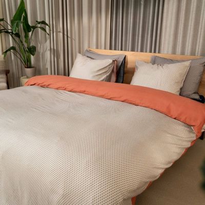 Kayori dekbedovertrek Satomi Taupe