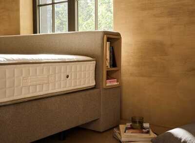 Cedar Recor Bedding Elektrisch 2-persoons Boxspring - hoofdbord