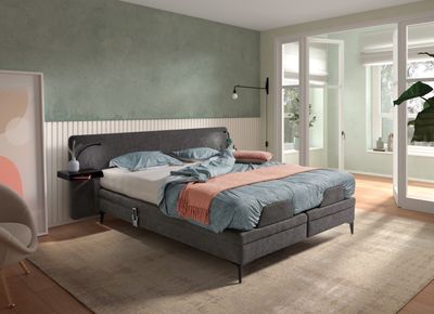 Classic Wing elektrische 2-persoons boxspring