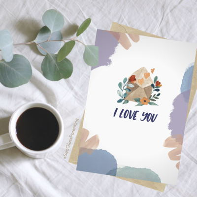 I love you so much. I'm sorry for your loss—Grief and loss support (greeting card)