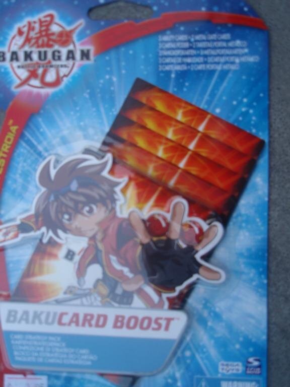 Bakugan card booster 5st