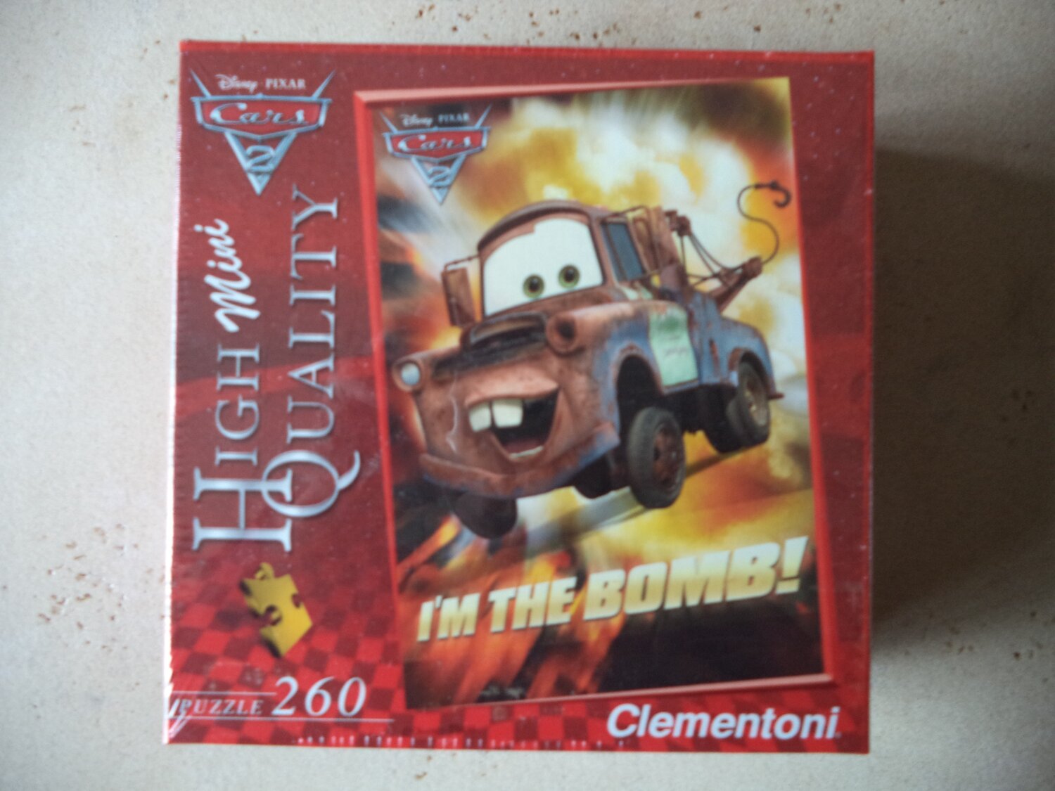 Cars the bomb minipuzzel 260st
