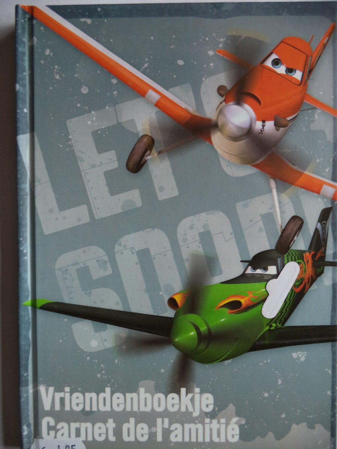Planes vriendenboek