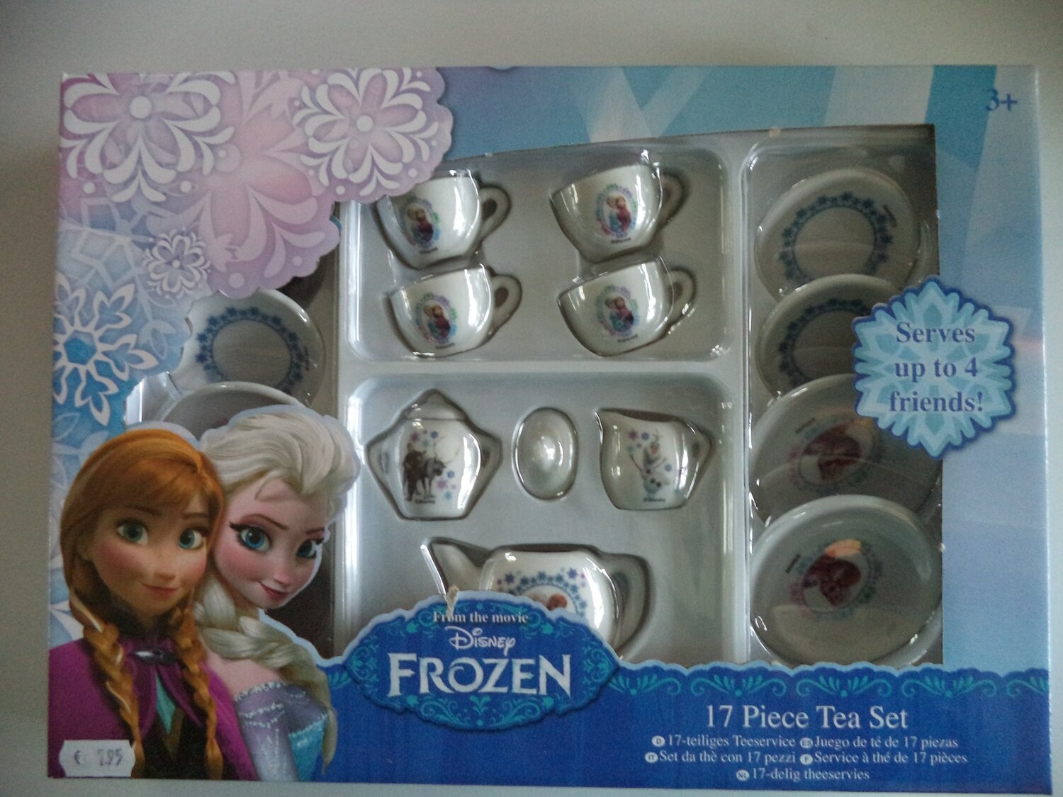Frozen Theeset porcelein