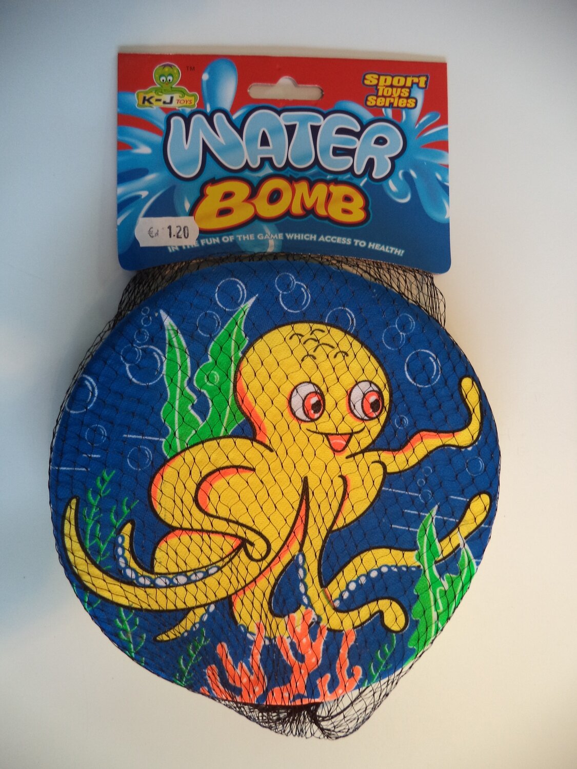Waterfrisbee octopus