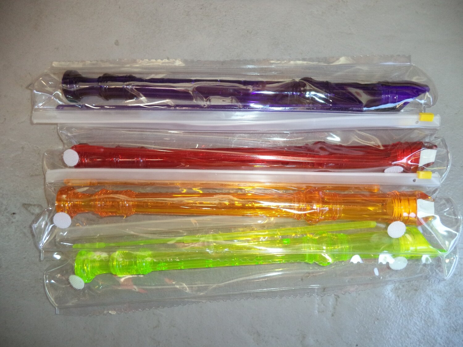 Blokfluiten plastic