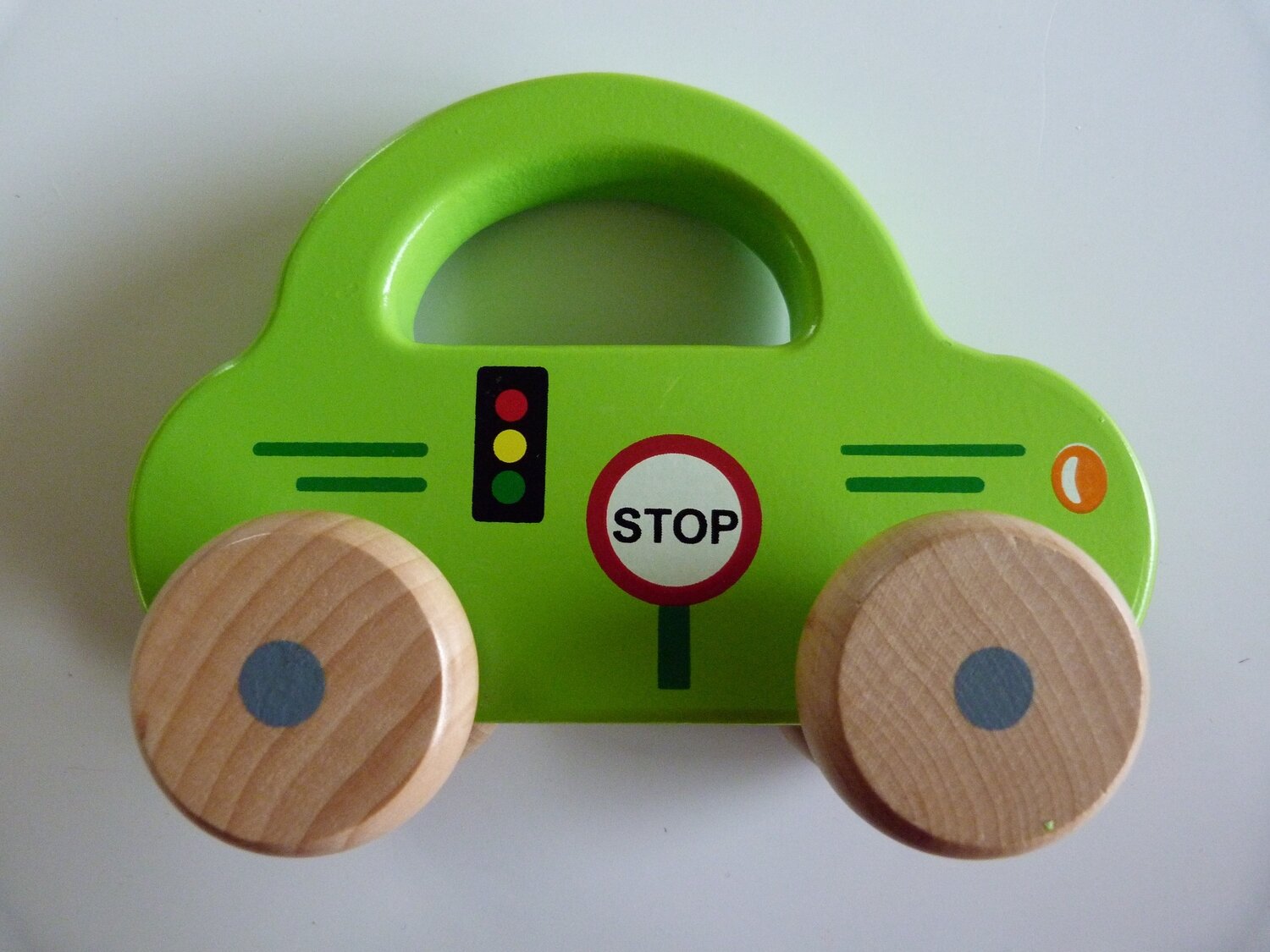 Jouéco Houten auto groen
