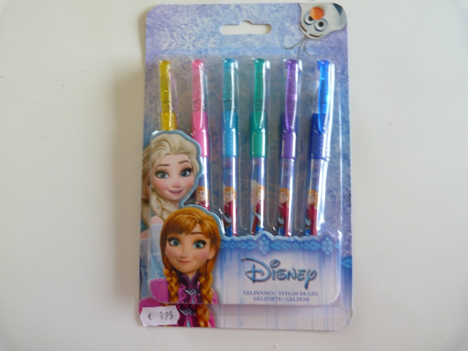 Frozen 6 gelpennen