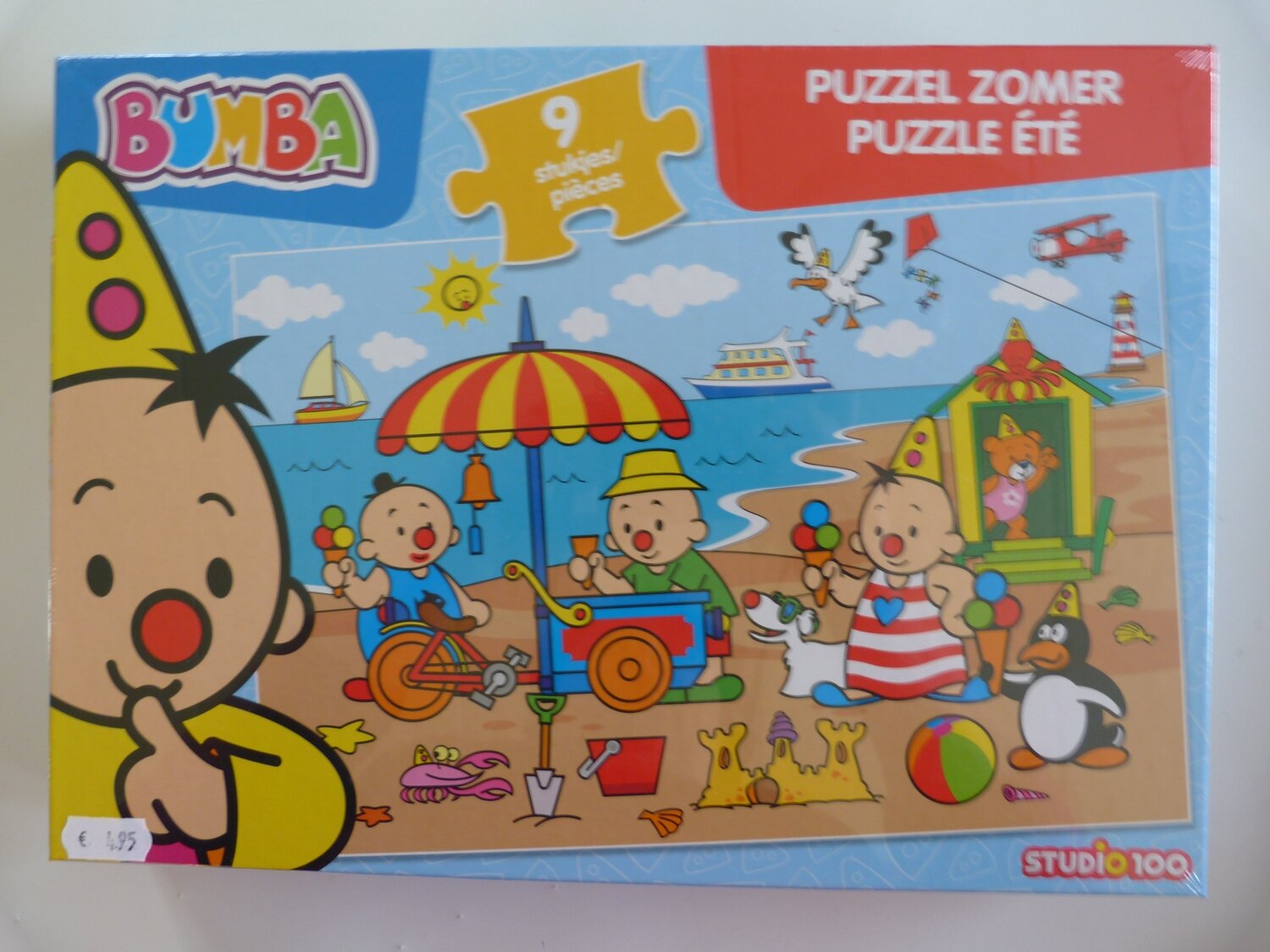 Bumba puzzel Zomer 9st