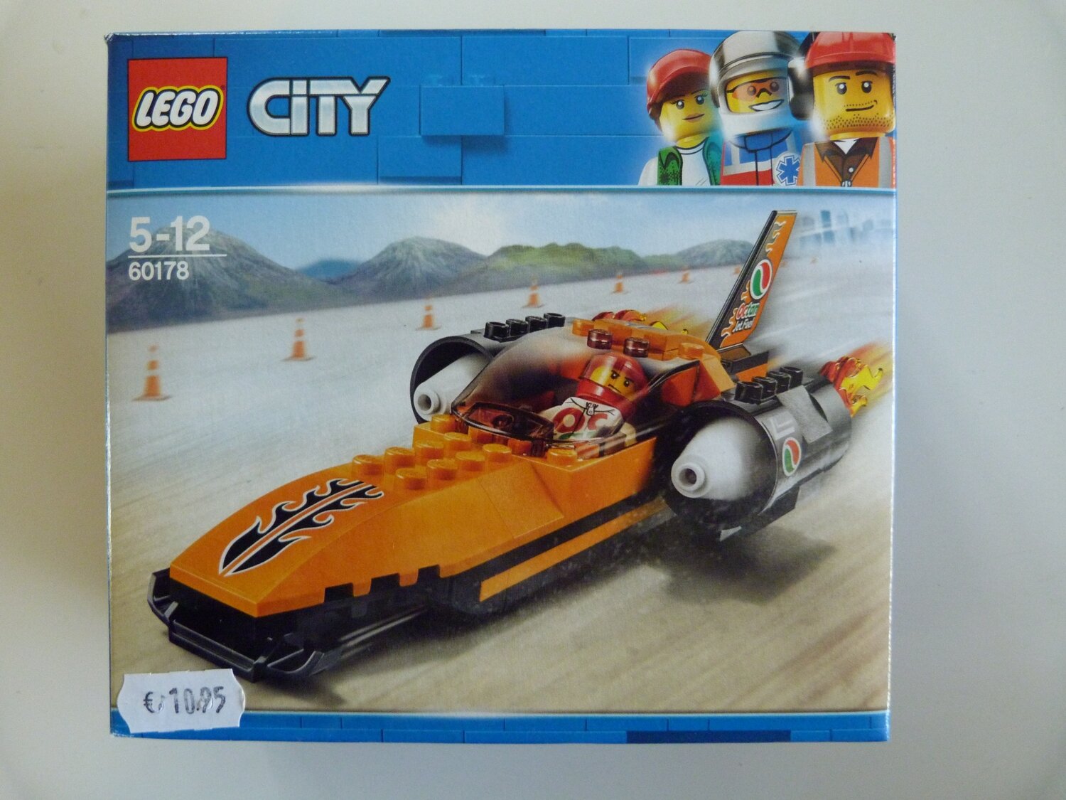 Lego City Snelheidsrecordauto