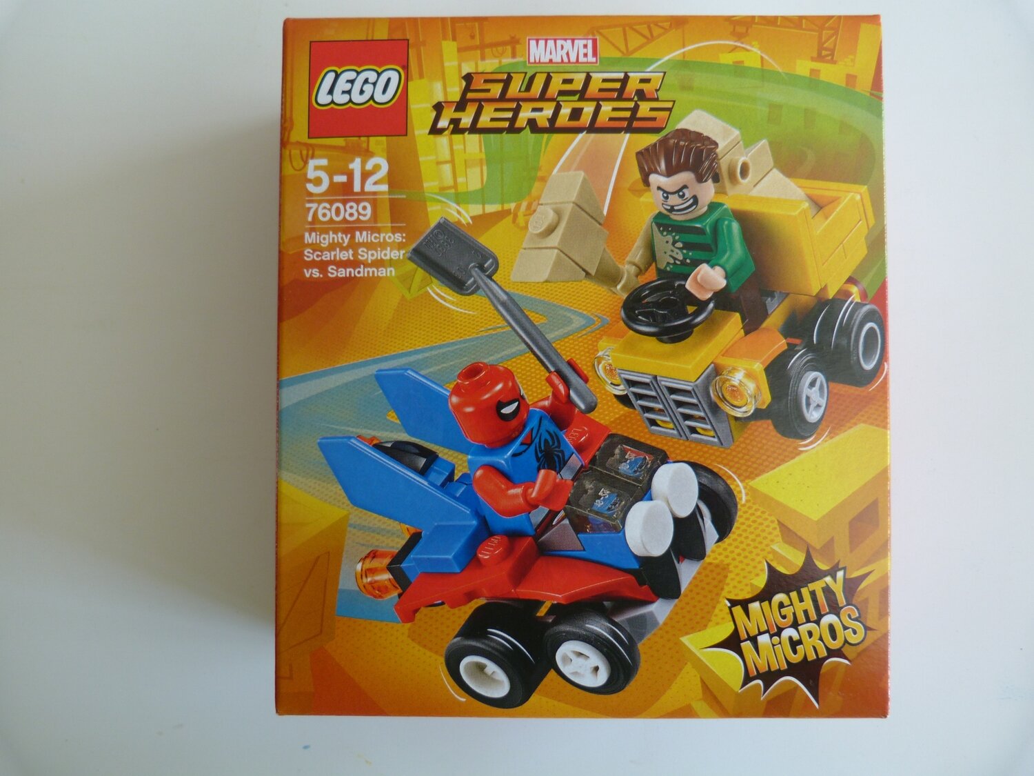Lego Super Heroes Scarlet Spider vs Sandman