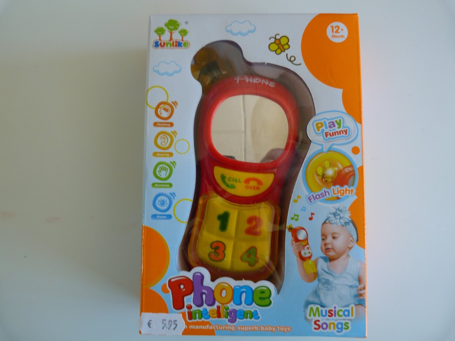 Babytelefoon rood