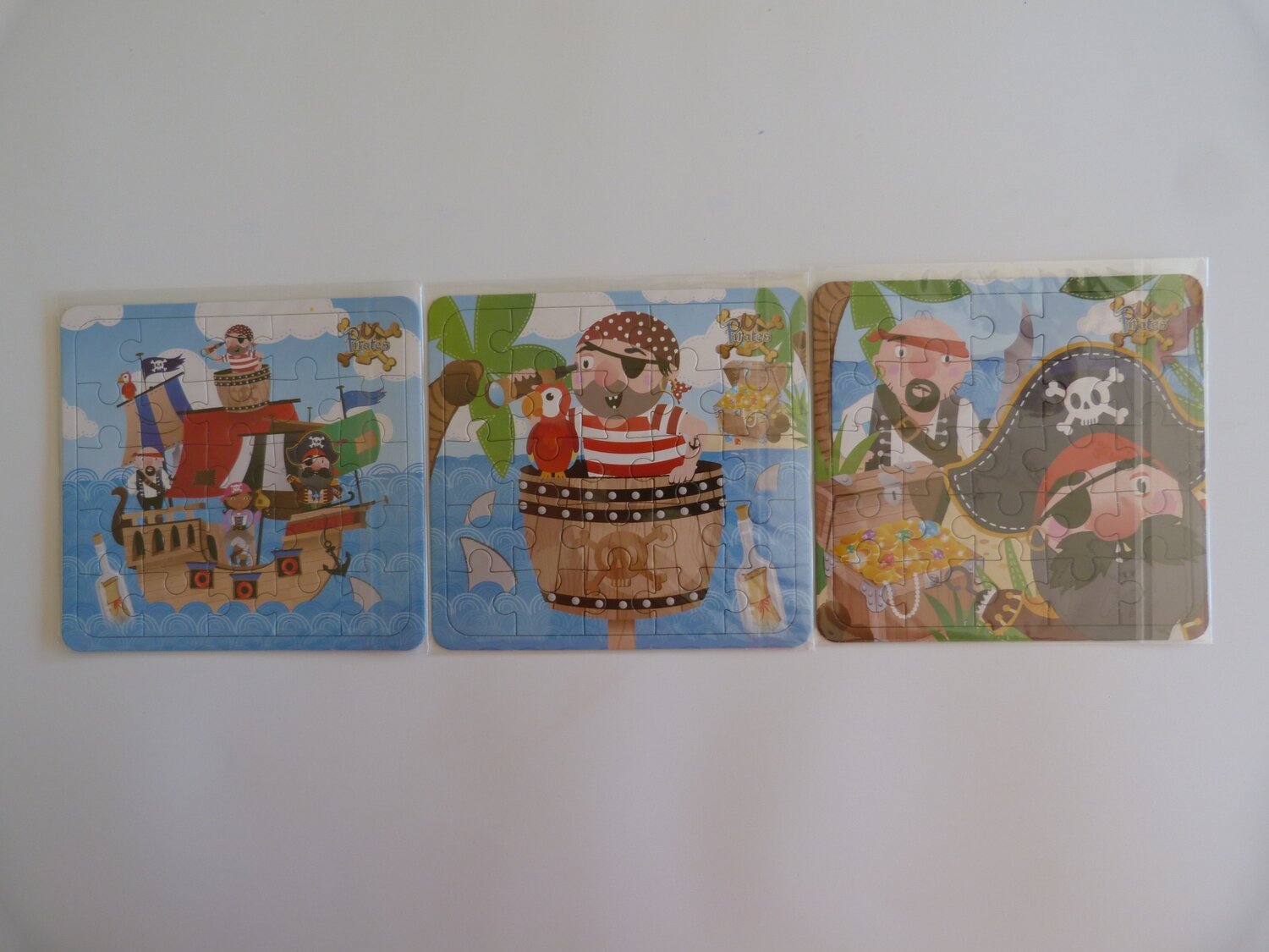 Mini puzzel piraat