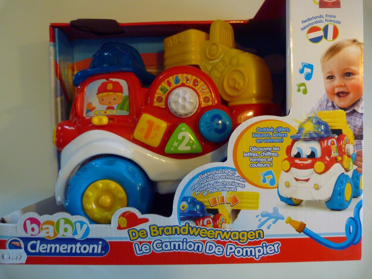 Clementoni Brandweerwagen