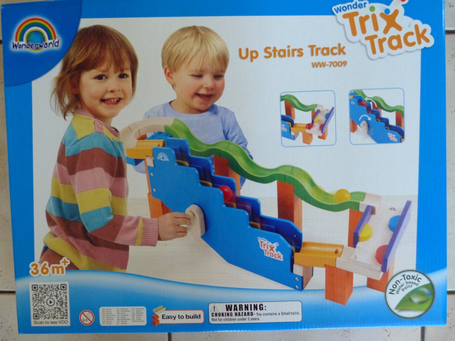 Trixtrac Up stairs track