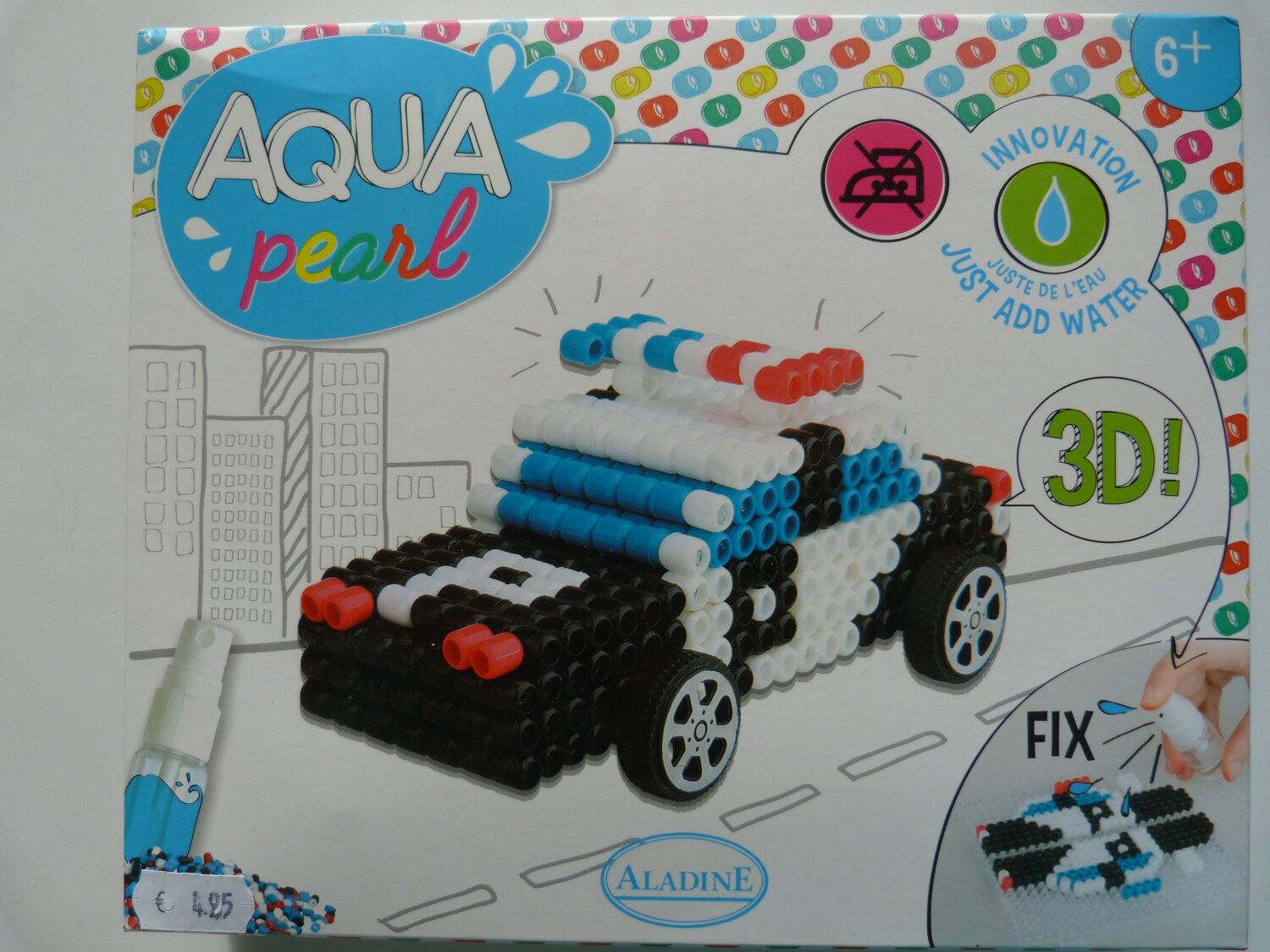Aquapearls 3D Politiewagen