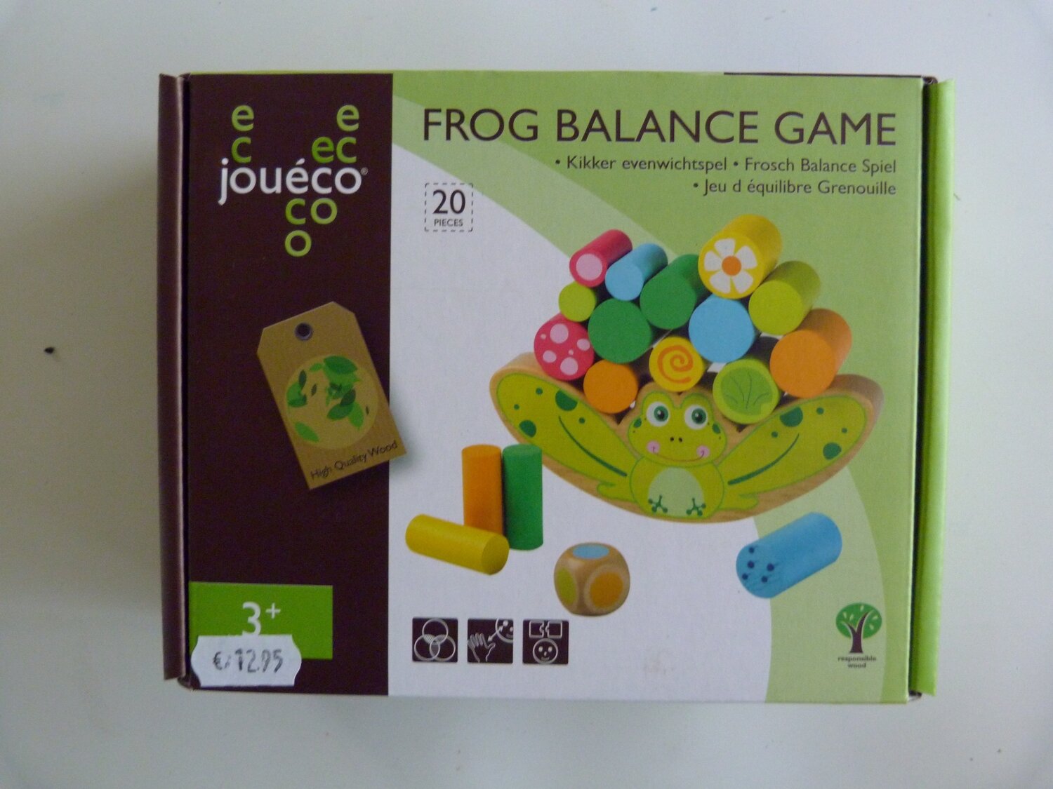 Jouéco Kikker ballansspel